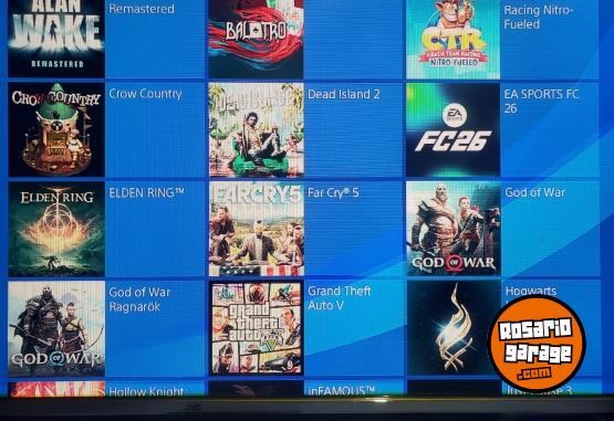 Electrónica - PS4 Slim 1TB Fw 12.50 Liberada. Se pueden jugar todos los juegos de forma gratis - En Venta