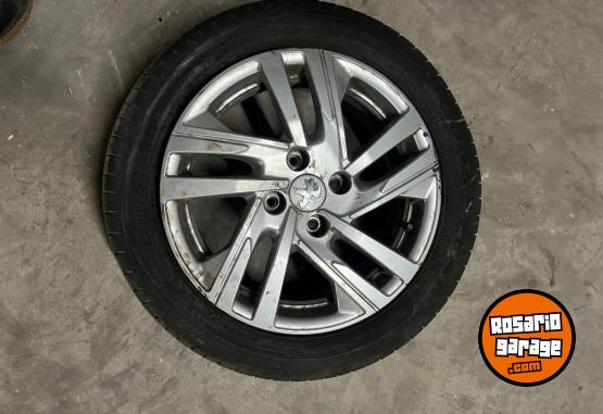 Accesorios para Autos - Llanta original Peugeot 208 rodado 16 – 4x108 – poco uso - En Venta
