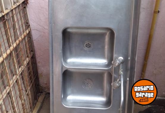 Hogar - Bacha doble de cocina (Con grifería) - En Venta
