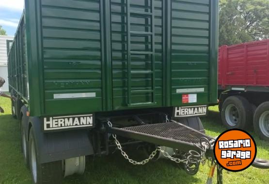 Camiones y Grúas - Acoplado Hermann 4 ejes - 9,60 - ENTREGA INMEDIATA! - En Venta