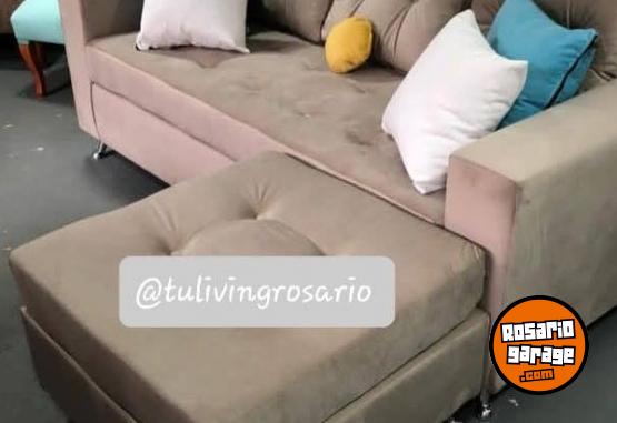 Hogar - Oferta Imperdible🎉✨ SOF� GAMA FULL + CAMASTRO! ❤️ Pana Original anti mancha!  👉Anti desgarro - En Venta
