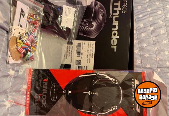 Accesorios para Motos - Casco LS2 Thunder FF805 Carbono - En Venta