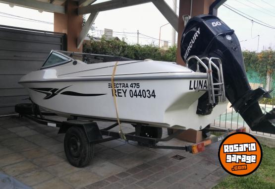 Embarcaciones - Lancha Electra 475 � Mercury 50 HP 4T � Impecable - En Venta