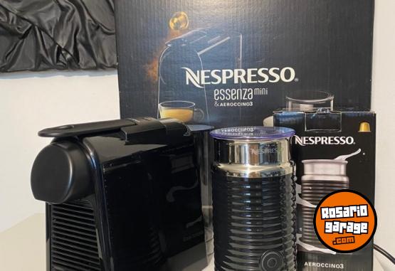 Hogar - Cafetera nespresso mini + aeroccino + 30 c�psulas - En Venta