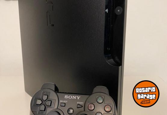 Electr�nica - Ps3 slim .  Con tienda de juegos *hen - En Venta