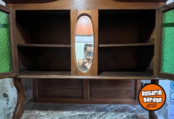 Hogar - Modular antiguo, madera y m�rmol. - En Venta