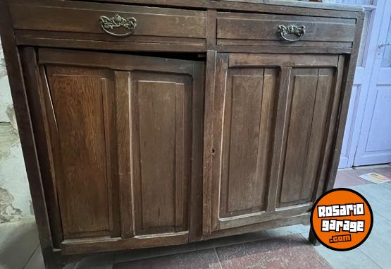 Hogar - Modular antiguo, madera y m�rmol. - En Venta