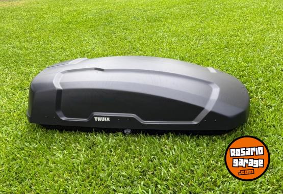 Accesorios para Autos - Ba�l De Techo Thule + Barras Portaequipaje Toyota SW4 Como Nuevo - En Venta