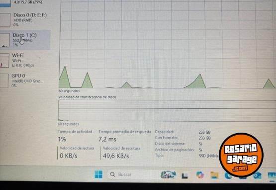 Informática - Notebook HP I3 - En Venta