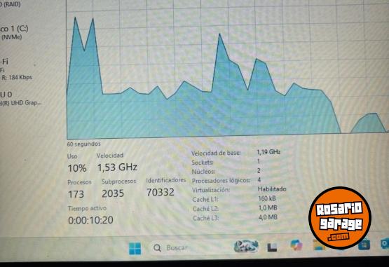 Informática - Notebook HP I3 - En Venta