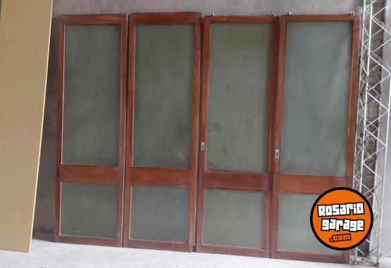 Hogar - Liquido ..efectivo o trasferencia Puertas de cedro con vidrio esmerilado - En Venta