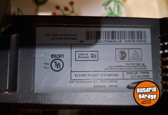 Informática - Vendo monitor - En Venta