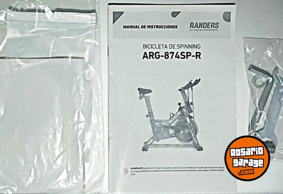 Deportes - Bicicleta Spinning Randers ARG-874SP-R - En Venta