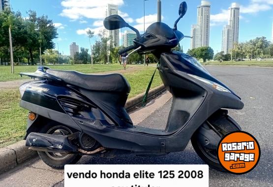 Motos - Honda Elite 2008 Nafta 38000Km - En Venta