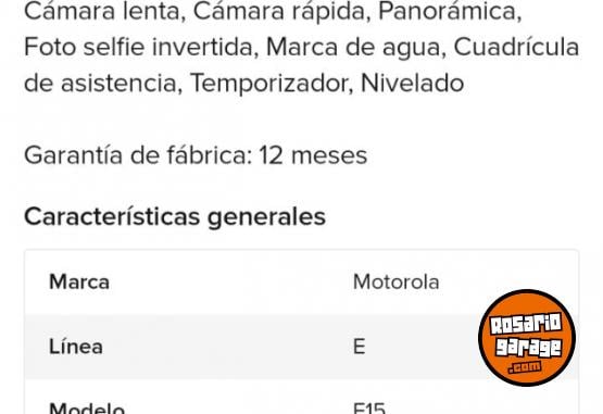 Telefon�a - MOTOROLA E15,NUEVO,LIQUIDO!!! - En Venta