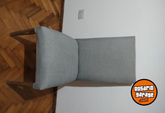 Hogar - Sillas chenille gris - En Venta