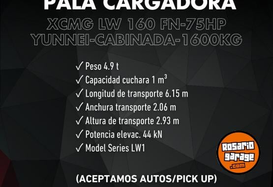 Camiones y Gr�as - PALA CARGADORA - En Venta