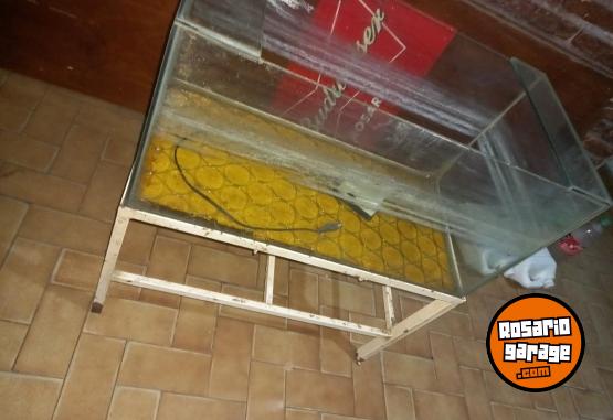 Hogar - Pecera+base hierro+aireador - En Venta