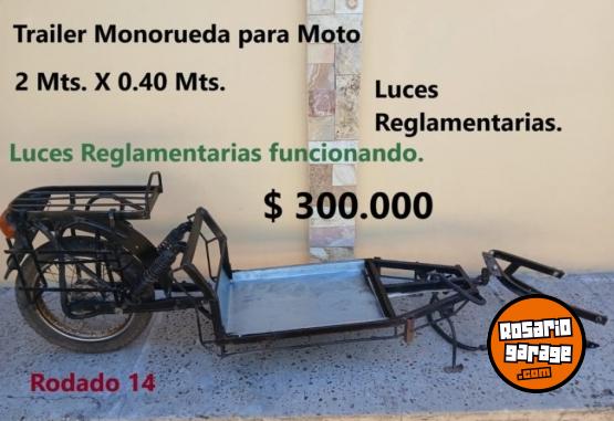 Accesorios para Motos - Trailer Mono Rueda - En Venta