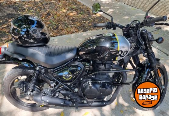 Motos - Royal Enfield Hunter 350 Rebel Black 2024 Nafta 6200Km - En Venta