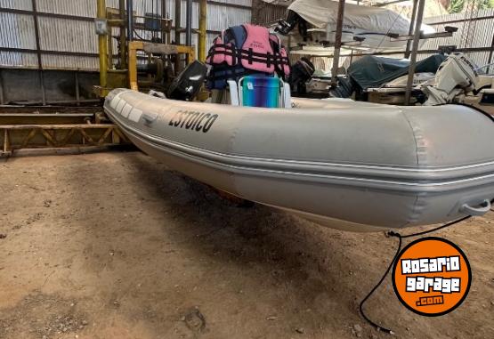 Embarcaciones - Vendo Semirrigido Alovecs con Suzuki 40hp - En Venta