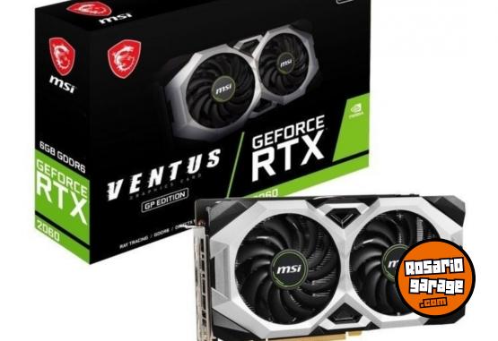 Electrónica - Geforce Nvidia RTX 2060 Ventus 6 GB En caja - En Venta