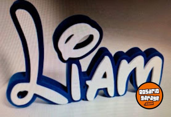 Hogar - Topper con tu nombre - En Venta