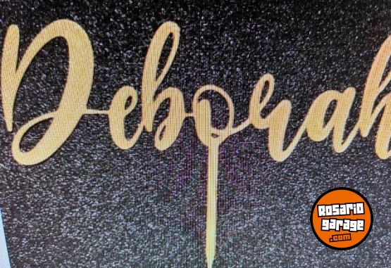 Hogar - Topper con tu nombre - En Venta