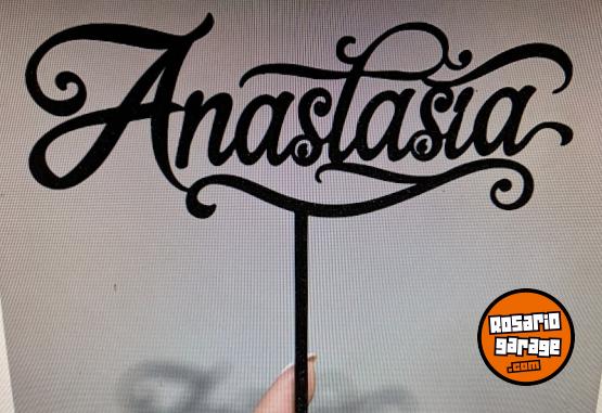 Hogar - Topper con tu nombre - En Venta