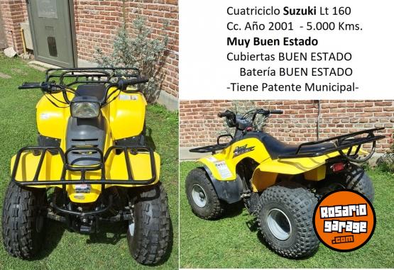 Cuatris y UTVs - Suzuki Quad Runner 160 cc 2001 3000Km - En Venta