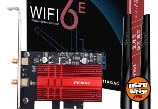 Inform�tica - Tarjeta Pci-e Wifi 6e 802.11ax/ac Tri-banda Con Bluetooth - En Venta