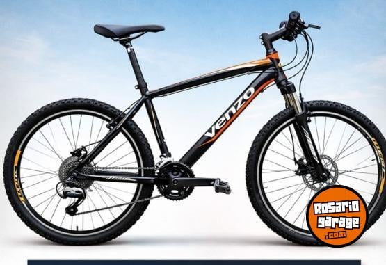 Deportes - Bicicleta Venzo Mtb 26 Aluminio. Shimano Acera 24v. Etrto599 - En Venta