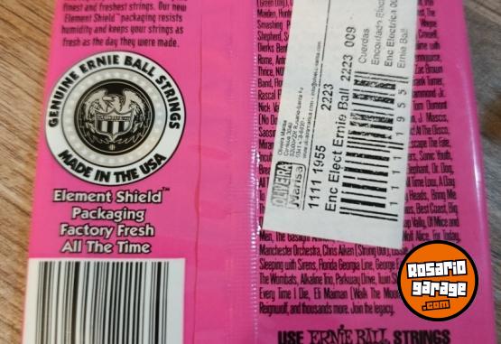 Instrumentos Musicales - Encordado Ernie Ball 0,9 - En Venta