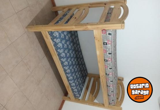 Hogar - Vendo cucheta reforzada de pino - En Venta