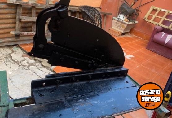 Herramientas - Guillotina manual para cortar hierro / chapa � Muy resistente - En Venta
