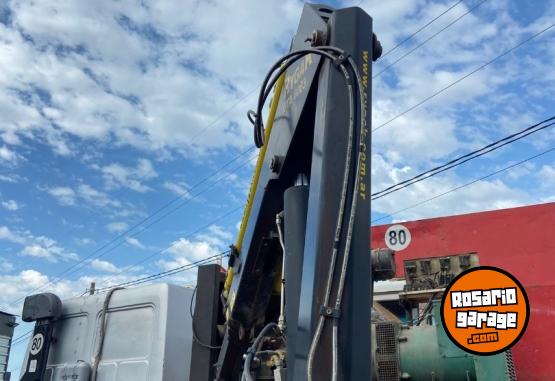 Camiones y Grúas - VENDO / PERMUTO/FINANCIO MB 1720- MOD 98 CON HIDROGRUA IDEAL CORRALONES - En Venta