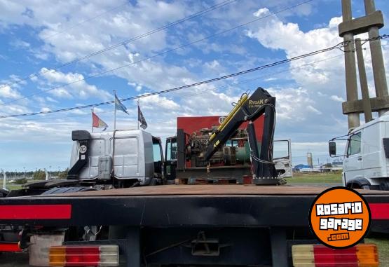 Camiones y Grúas - VENDO / PERMUTO/FINANCIO MB 1720- MOD 98 CON HIDROGRUA IDEAL CORRALONES - En Venta