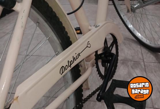 Deportes - Líquido líquido bici R26 DOLPHIN de paseo con asiento para niño - En Venta