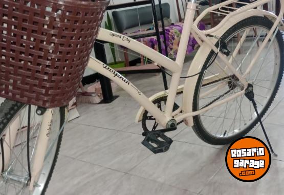 Deportes - Líquido líquido bici R26 DOLPHIN de paseo con asiento para niño - En Venta