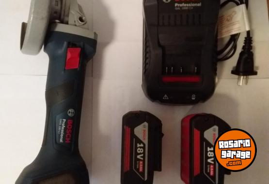 Herramientas - Amoladora Bosch GWS-180 Li 18 v - En Venta