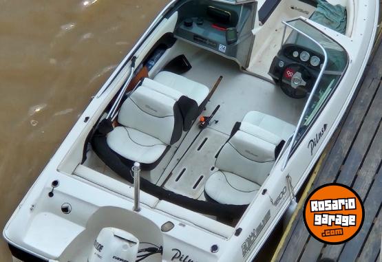 Embarcaciones - Lancha Quicksilver 1600 2012 Etec 90 HP, muy equipada, perfecto estado, acepto veh�culos inferior valor. - En Venta