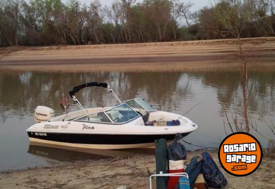 Embarcaciones - Lancha Quicksilver 1600 2012 Etec 90 HP, muy equipada, perfecto estado, acepto veh�culos inferior valor. - En Venta