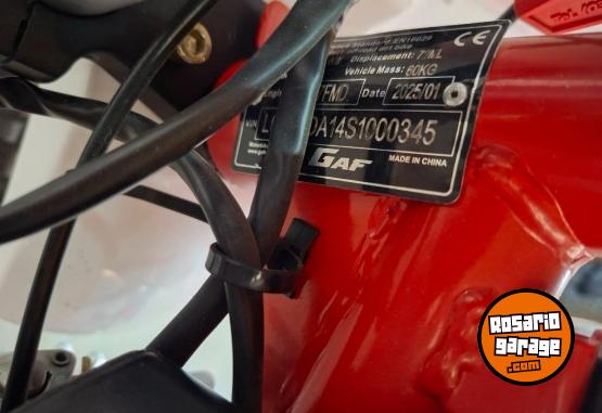 Motos - GAF Gx 70 2025 Nafta 10Km - En Venta