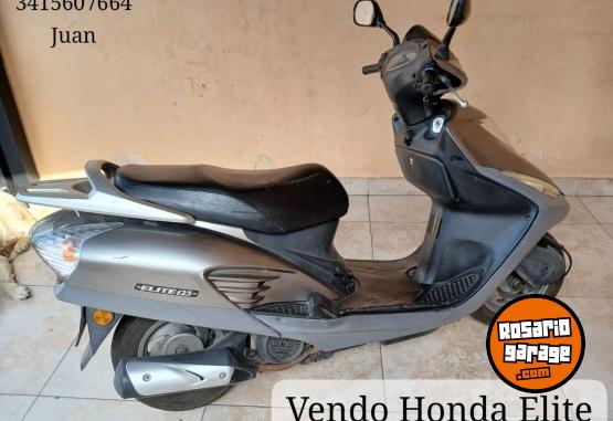 Motos - Honda Elite 2008 Nafta 45000Km - En Venta