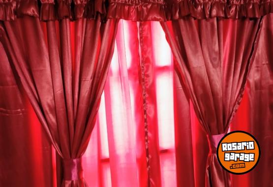 Hogar - Cortinas doble raso 3 m ancho por 2.20 m alto - En Venta