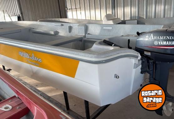 Otros (N�utica) - Vendo tracker 490 aramendi con motor 15Hp 2 t - En Venta