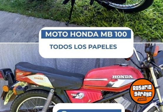 Motos - Honda MB100 1983 Nafta 111111Km - En Venta