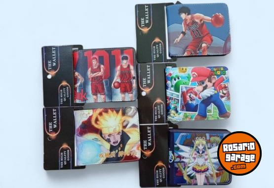 Otros - Billeteras importadas- Videojuegos-Series-Anime y mas - En Venta