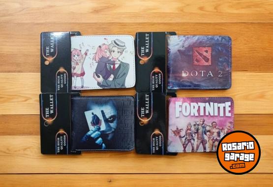 Otros - Billeteras importadas- Videojuegos-Series-Anime y mas - En Venta