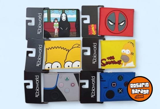 Otros - Billeteras importadas- Videojuegos-Series-Anime y mas - En Venta
